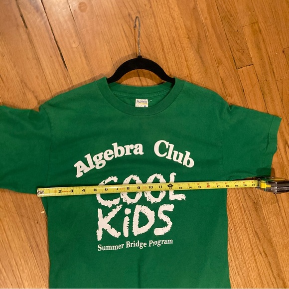 Cool Kids Algebra Club Y2K Style School Tee Ironic Tee - Picture 8 of 10